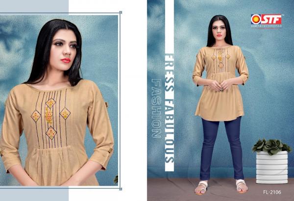 STF Florence 21 Rayon Classy Western Tops Collection